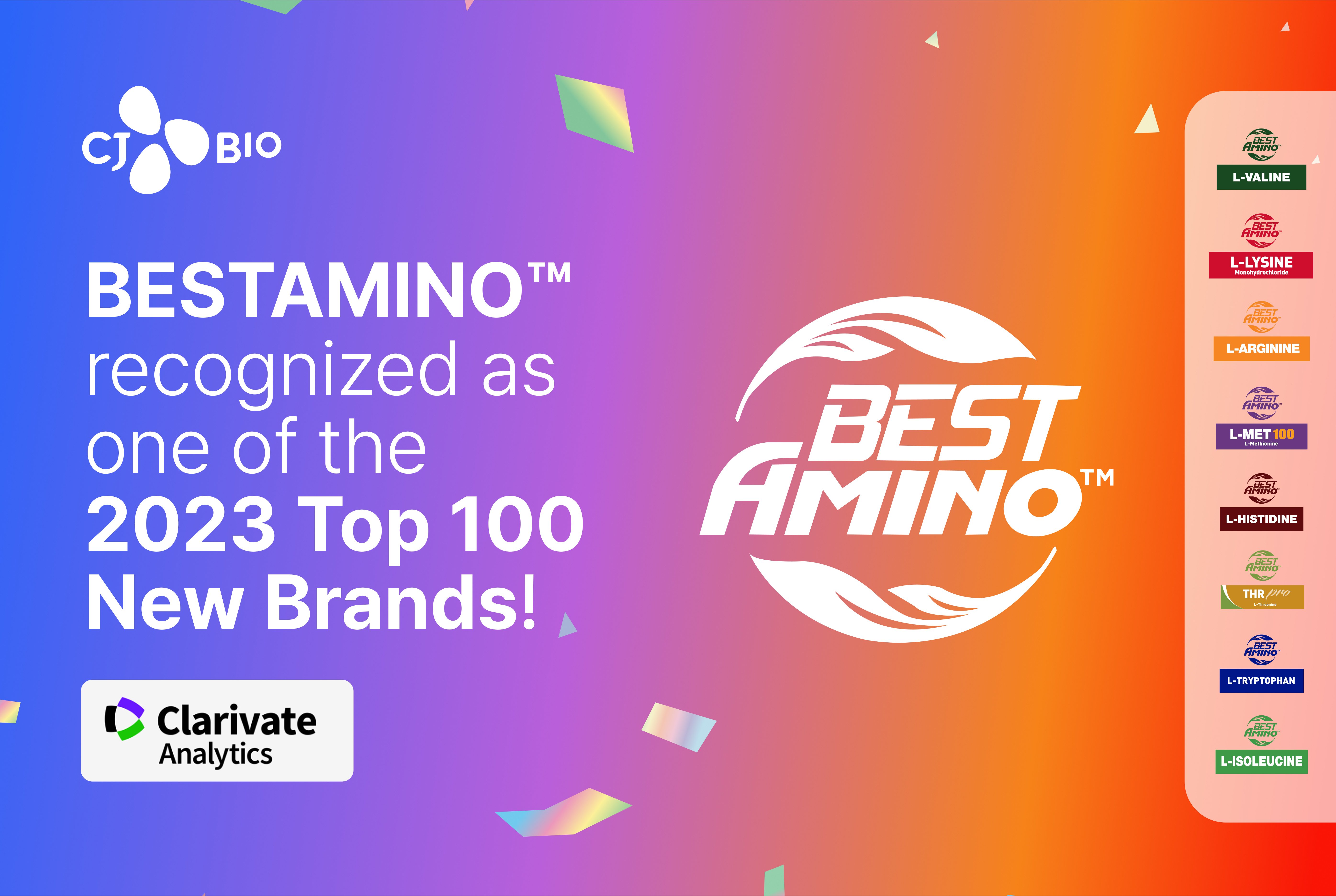 2023 Top 100 New Brands BESTAMINO