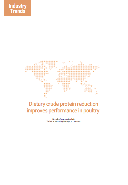 Dietary crude protein reduction