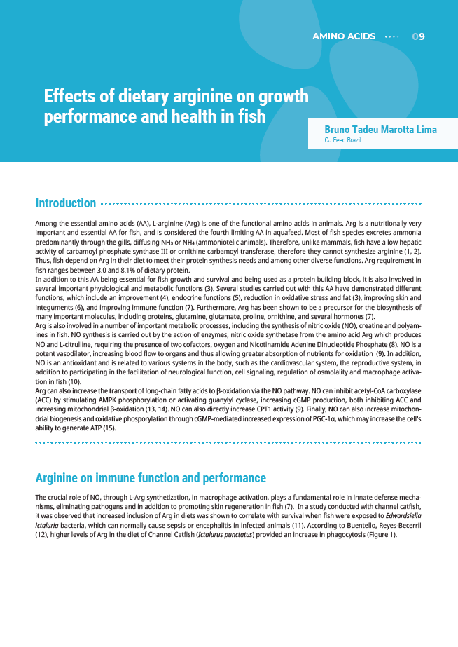 Effects of dietary arginine