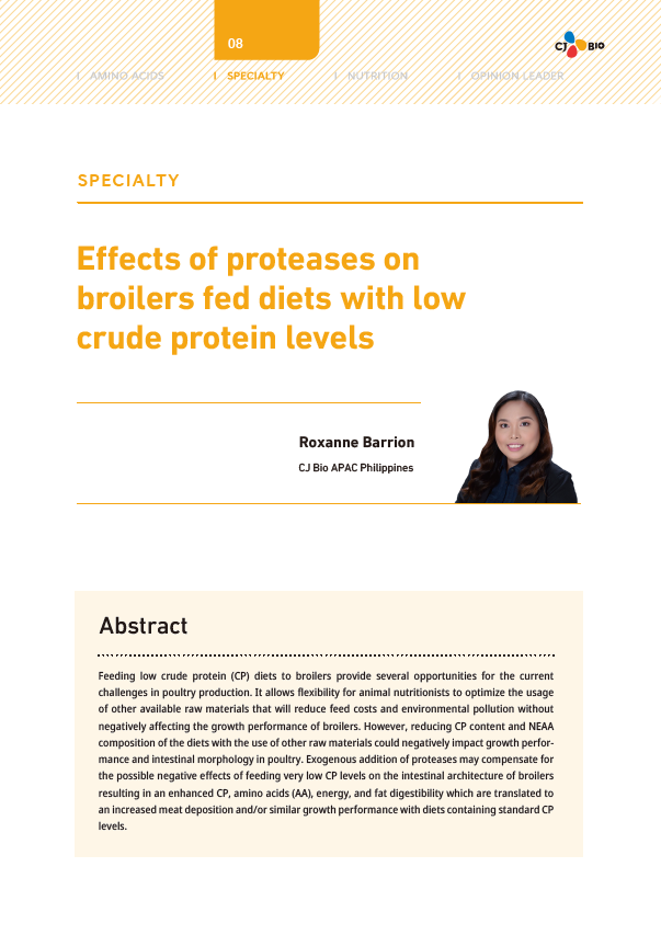 Effects of proteases