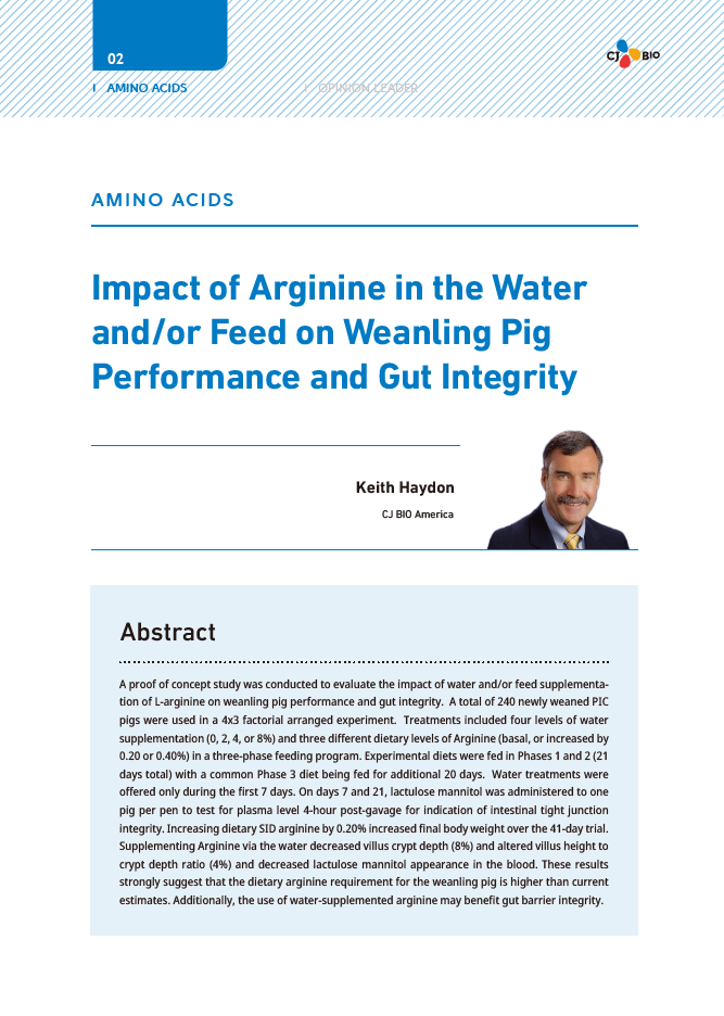 Impact of Arginine