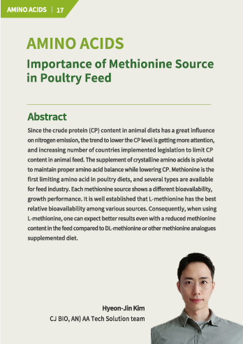 Importance of Methionine